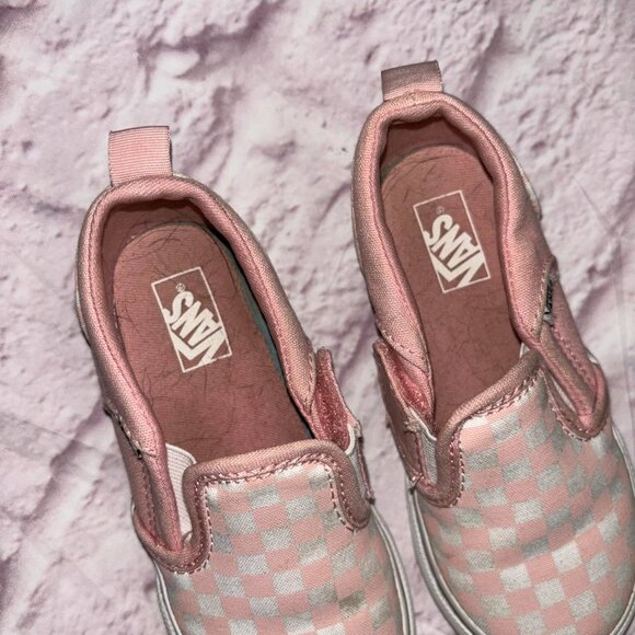 Vans Pink Toddler Size 9 Shoes - Picture 2 of 4